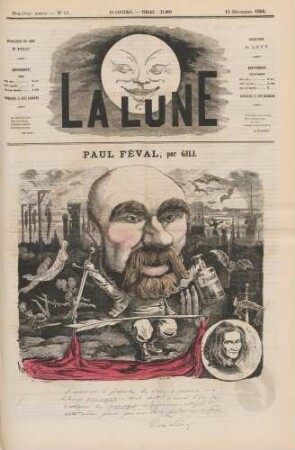 Paul Féval, par Gill