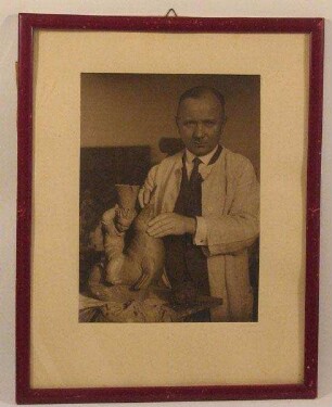 Richard Kuöhl im Atelier