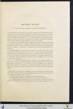 Deuxième Section. Du Cervelet et des Appareils de l'Innervation Cérébelleuse.