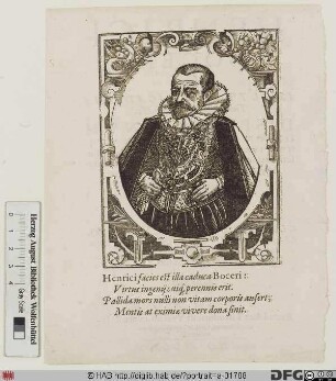 Bildnis Heinrich Bocer(us)