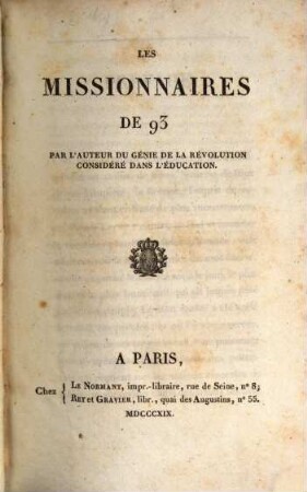 Les missionnaires de 93