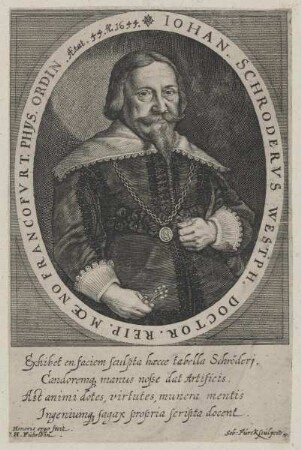 Bildnis des Iohan Schrodervs