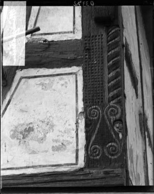 Münzesheim Hauptstr.13 - ehemaliges Pfarrhaus Detailaufnahme