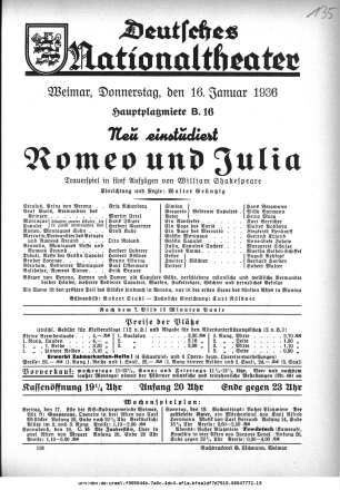 Romeo und Julia