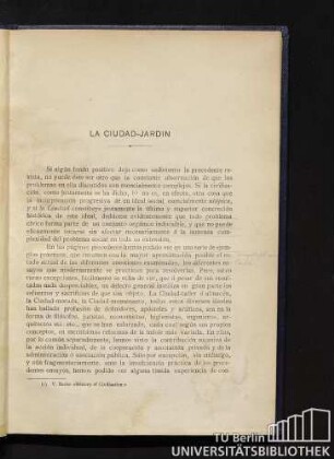 La Ciudad-Jardín