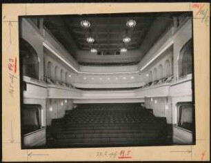 Neues Theater, Frankfurt am Main: Ansicht Zuschauerraum