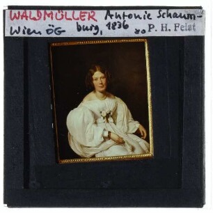Waldmüller, Bildnis der Frau Schaumbergs