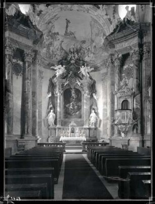 Schloßkirche, Innenraum nach Osten, nach der Restaurierung