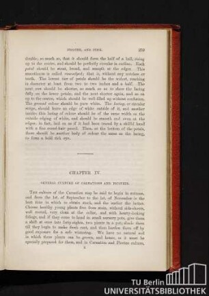 Chapter IV. General culture of Carnations and Picotees.