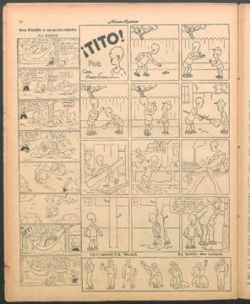 Historieta muda [Cómic] : El botón del soltero