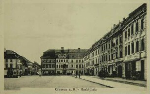 Postkarte, Crossen (Krosno Odrzańskie)