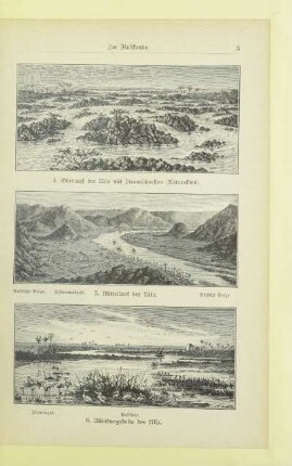 4. Oberlauf des Nils mit Stromschnellen (Katarakten)