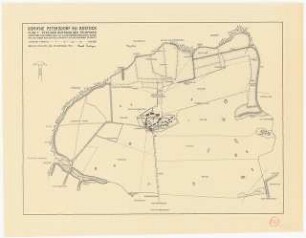 Domäne Petersdorf, Rostock: Landschaftsplan 1:5000