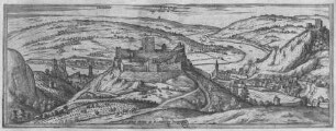 Vienne (Isère), Ansicht der Burg und der Stadt