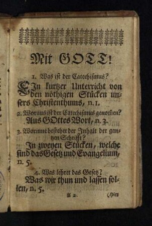 Mit Gott! [ 71 Fragen und Antworten ]