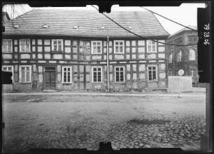 Angermünde, Markt 22. Wohnhaus. Straßenfront