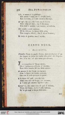 Canto nono