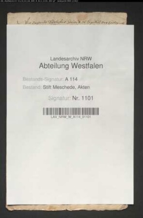 Gewinnbrief für Thonies aufr Straßen