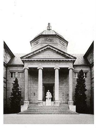Fischer, Theodor; Wiesbaden; Museum - Haupteingang