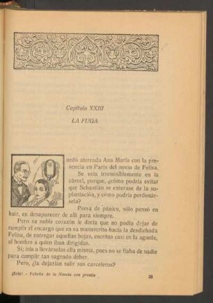 Capítulo XXIII - La fuga
