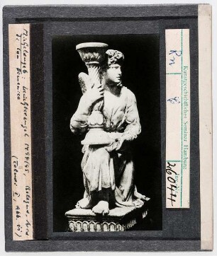 Michelangelo: Bologna, San Domenico, Marmorschrein des Hl. Dominikus, Leuchterengel