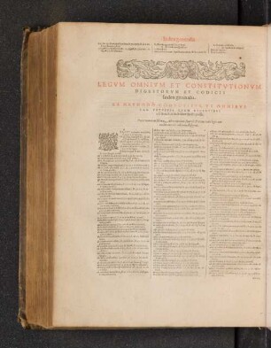 Legum Omnium et Constitutionum
