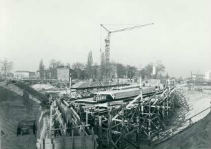 Auguste-Viktoria-Brücke, 1956-1957