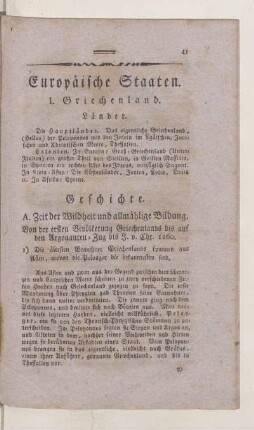 Europäische Staaten