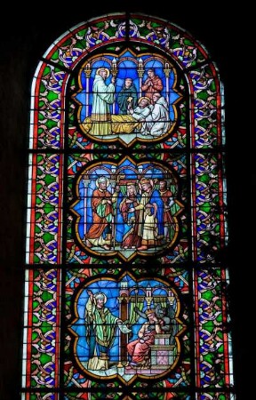Frankreich. Ile de France. Seine et Marne. Provins. Eglise Saint Quiriace. 1160