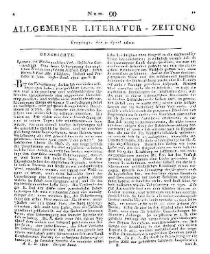 Asiatisches Magazin. Nr. 1. Verfasst von einer Gesellschaft Gelehrten und herausgegeben von J. Klaproth. Weimar: Industrie-Comptoir 1802
