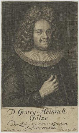 Bildnis des Georg Heinrich Götze