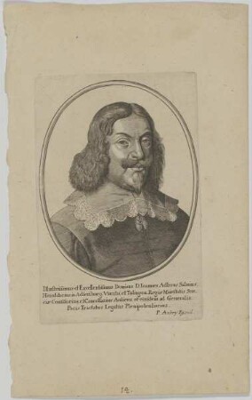 Bildnis des Ioannes Adlerus Saluius