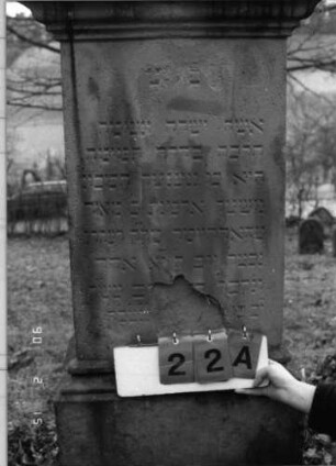 Grabstein 22A