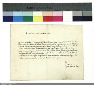 Profess des Frater Edmund Bock aus Fulda