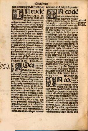 Questiones aurea et singularis