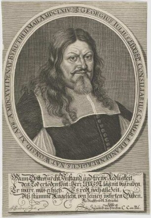 Bildnis des Georgius Iulius Christ