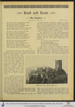 Die Vogesen.