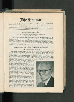 Professor Dr. theol. Emil Waschinski 90 Jahre alt