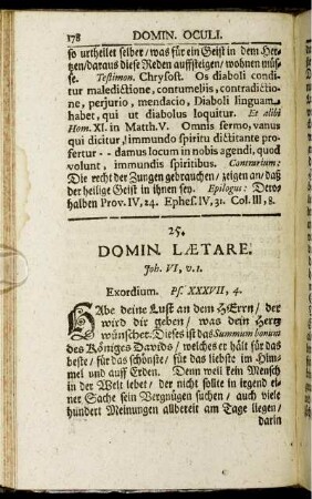 25. Domin. Lætare.