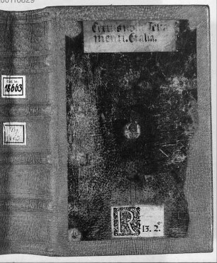 Novum testamentum - BSB Clm 18663
