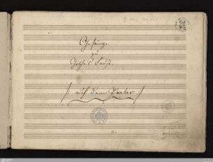 2: Musik zu Goethes Faust - HB XVII 351b : Klavierauszug