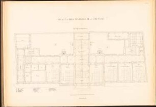 Königliches König-Wilhelms-Gymnasium, Breslau: Grundriss EG