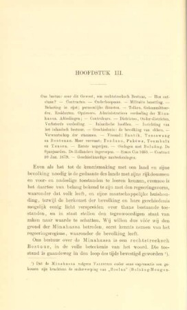 Hoofdstuk III. Ons bestuur over dit gewest, een rechtstreecksch bestuur. - ...