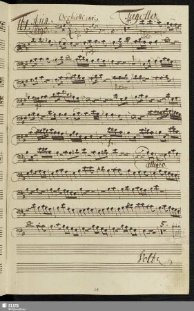 161. Aria: Occhietti cari del mio tesoro / Gassmann, F. L.
