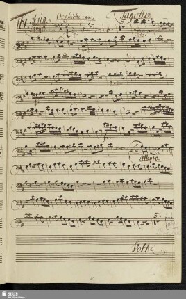 161. Aria: Occhietti cari del mio tesoro / Gassmann, F. L.