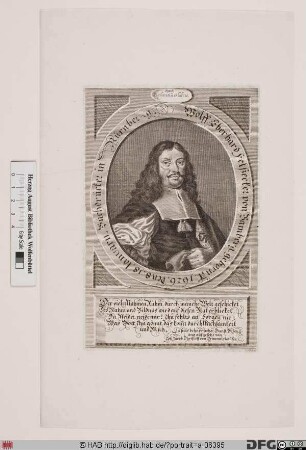 Bildnis Wolf Eberhard Felsecker