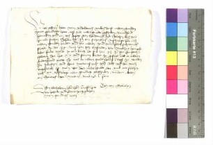 Schreiben Götz von Berlichingen an Kraft von Hohenlohe; Tagsatz.