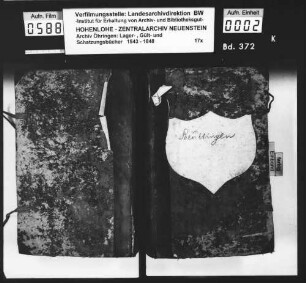 Lager-, Gült- und Schatzungsbuch mit Dienstpferdsatzung über Langenbeutingen (Bd. 1).