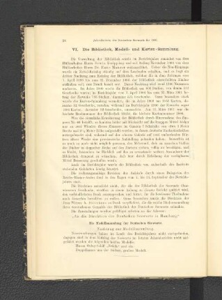 Die Modellsammlung der Deutschen Seewarte.