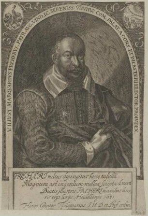 Bildnis des Marquardus Freherus